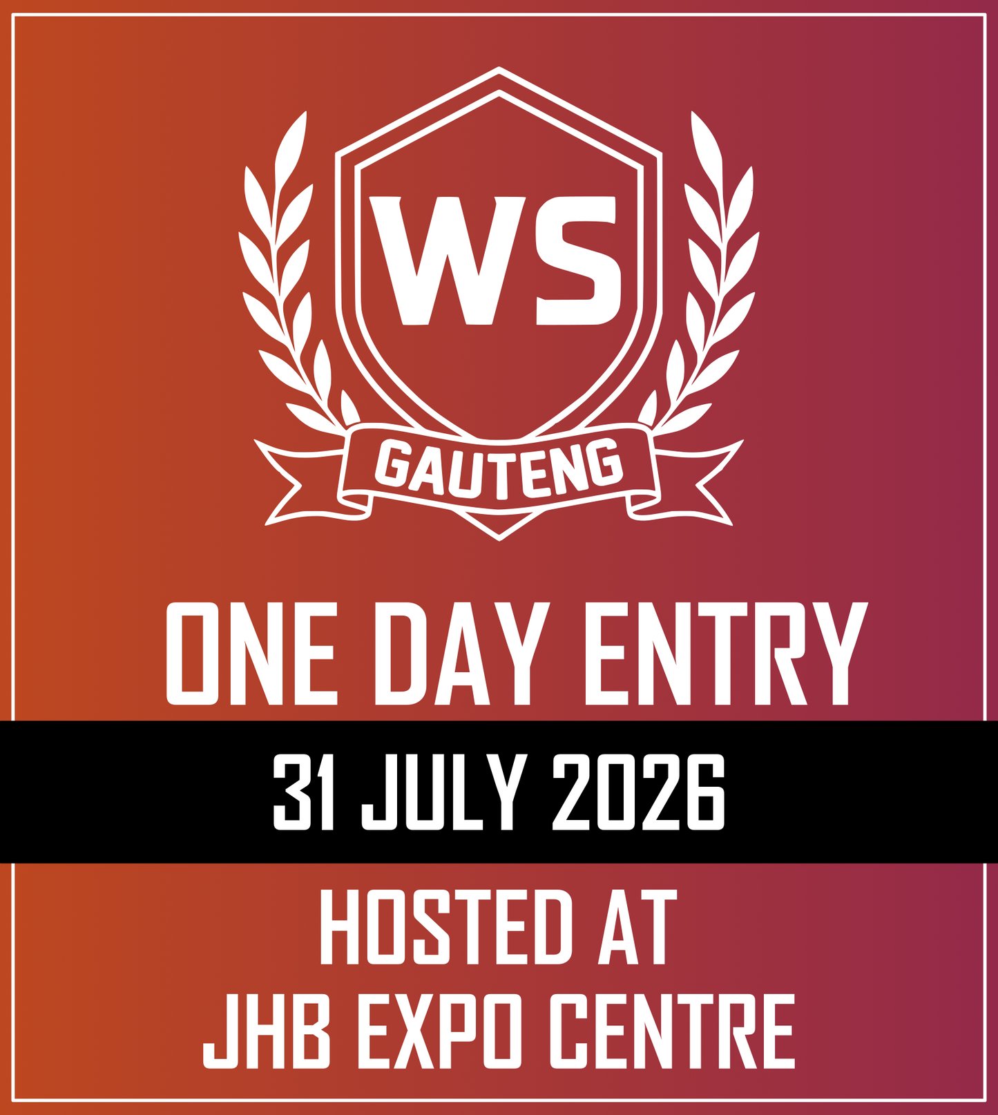 Friday, 31 July (One-Day Entry)